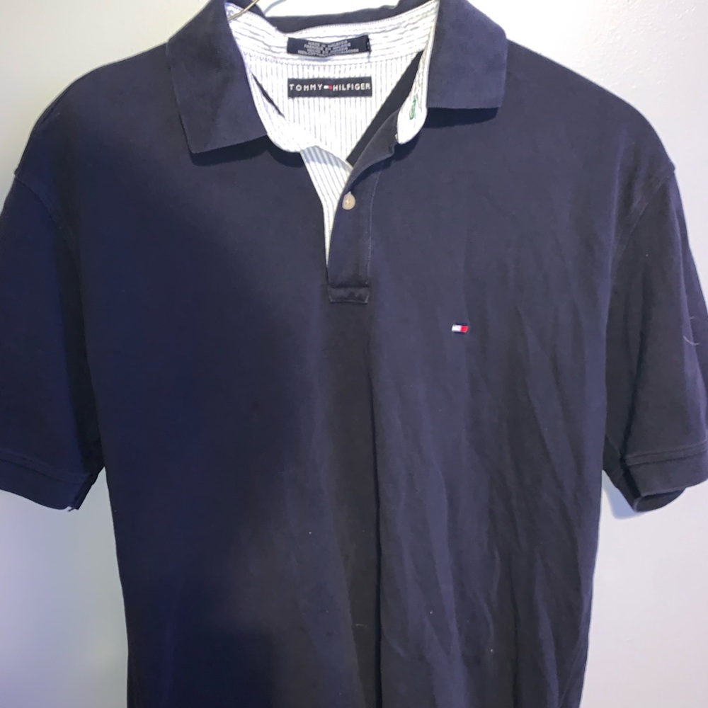 Tommy Hilfiger Navy Polo shirt Large